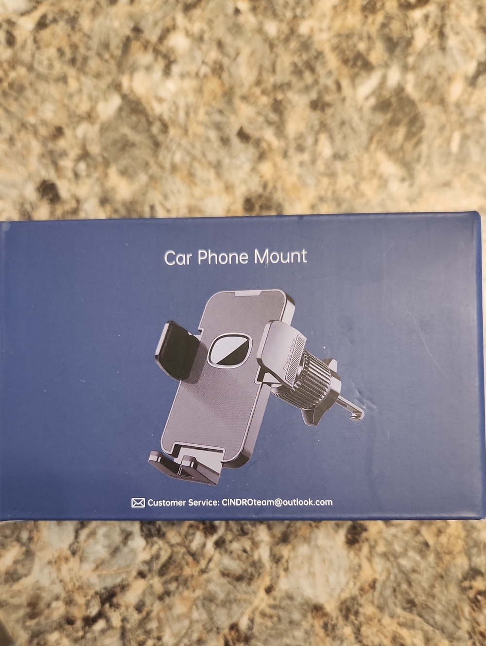 Black Car Phone Mount - Universal Air Vent Holder